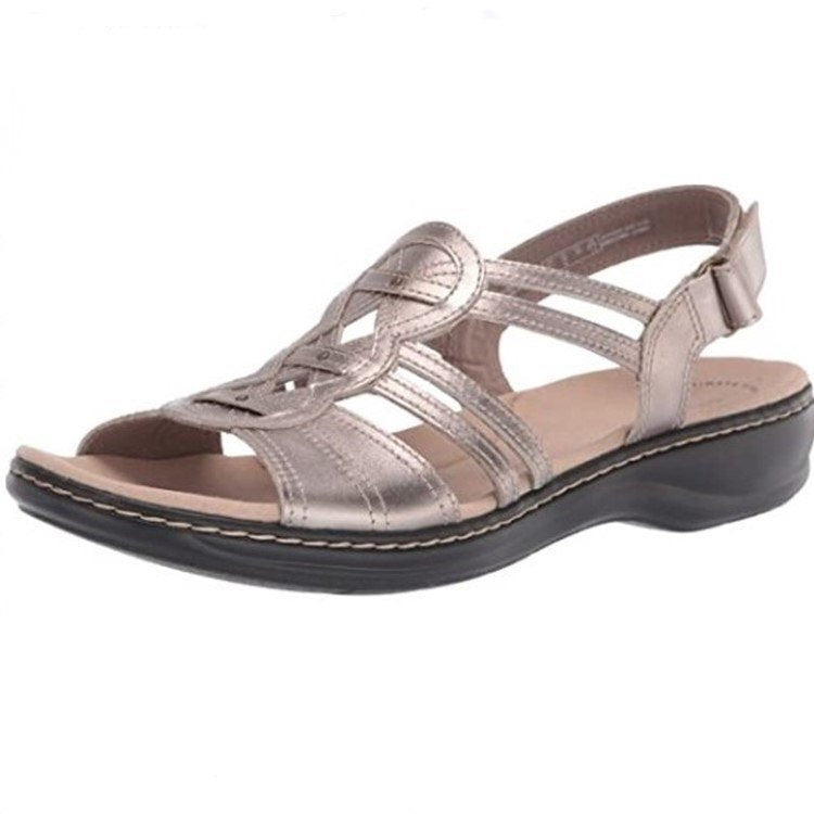 👡【35-43】Měkké a pohodlné dámské sandály z pravé kůže, pohodlné a prodyšné