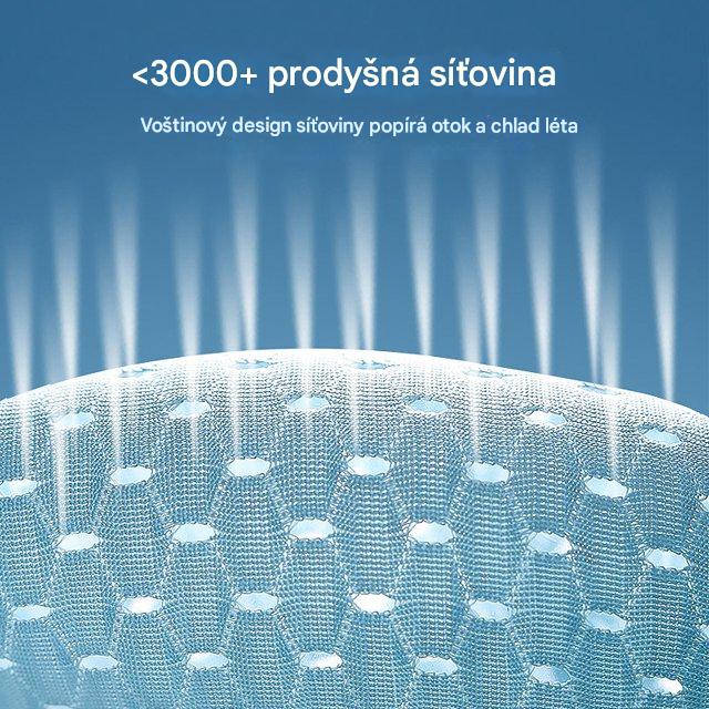💥【Sleva na nový produkt】 (5 kusů) Pánské boxerky z prodyšné síťoviny z ledového hedvábí, pohodlné, měkké, rychleschnoucí