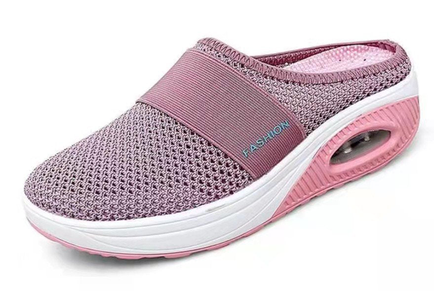 👡💨【Jarní novinka】【35-43】2025 Boty se vzduchovým polštářem s dutou síťovinou --3895234