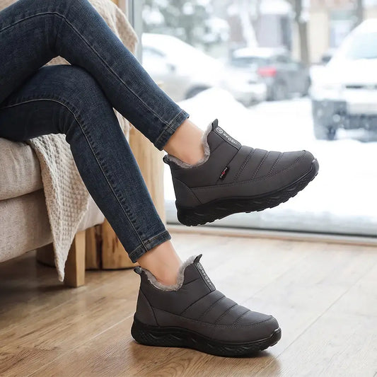 【35-41】Nové dámske zimné topánky – zateplené, hrubé, teplé, casual, snehule pre mamy