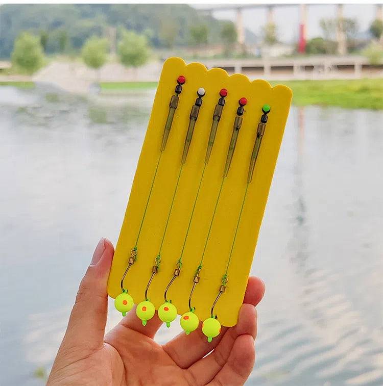 🎣🐟Sada vlasce proti dnu, evropská rybářská sada na plovoucí háček