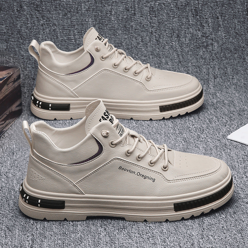 👟【39-442025 Pánské prodyšné kožené obchodní ploché boty, módní a všestranné✅měkké a lehké✅ --3930450