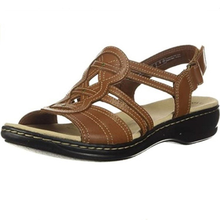 👡【35-43】Měkké a pohodlné dámské sandály z pravé kůže, pohodlné a prodyšné