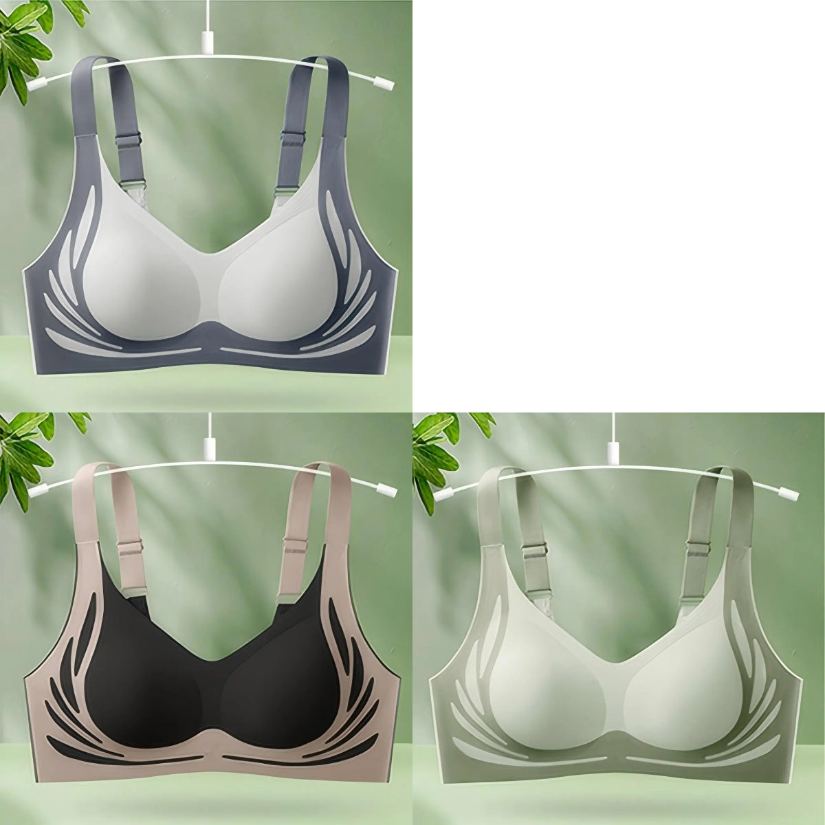 đă3 csomagăNĆi egyrĂ©szes vezetĂ©k nĂ©lkĂŒli melltartĂłâ€ïžă40-85kgă