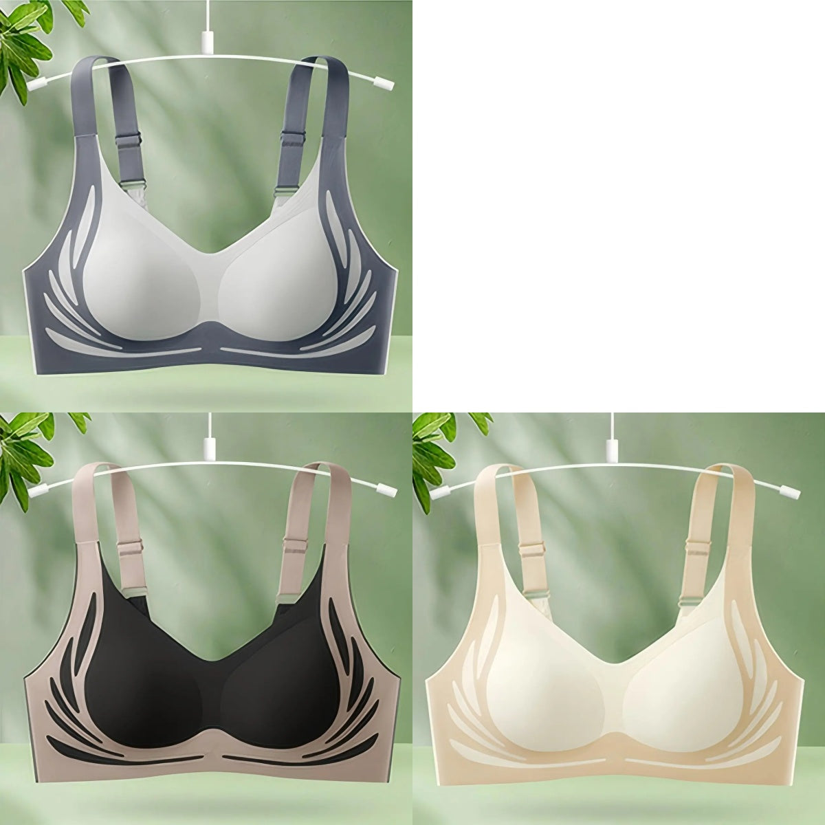 đă3 csomagăNĆi egyrĂ©szes vezetĂ©k nĂ©lkĂŒli melltartĂłâ€ïžă40-85kgă