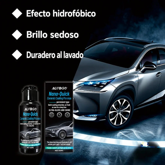 🚗✨ Recubrimiento nanocerámico de acción rápida para coches – Protección eficaz y duradera de la pintura