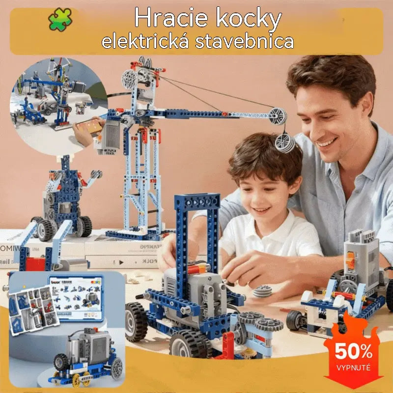 🔥【Posledný deň: zľava 50 %】🤖🧩【312 dielikov】Programovateľná stavebnica robota, kompatibilná s LEGO
