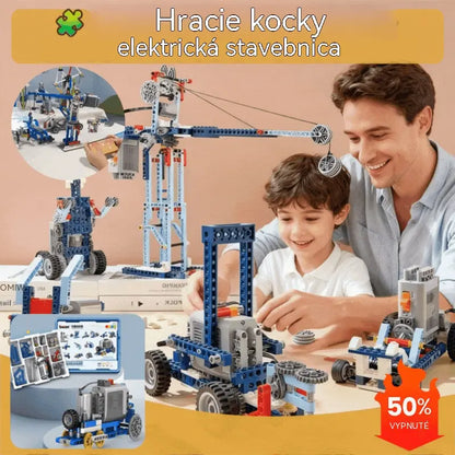 🔥【Posledný deň: zľava 50 %】🤖🧩【312 dielikov】Programovateľná stavebnica robota, kompatibilná s LEGO