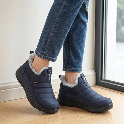 【35-41】Nové dámske zimné topánky – zateplené, hrubé, teplé, casual, snehule pre mamy