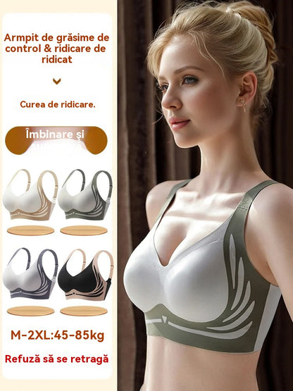 😍【Horký prodej】❤️【40-85 kg】 Jednodílná podprsenka bez kostic pro mujer, pohodlné a prodyšné, sbírá se