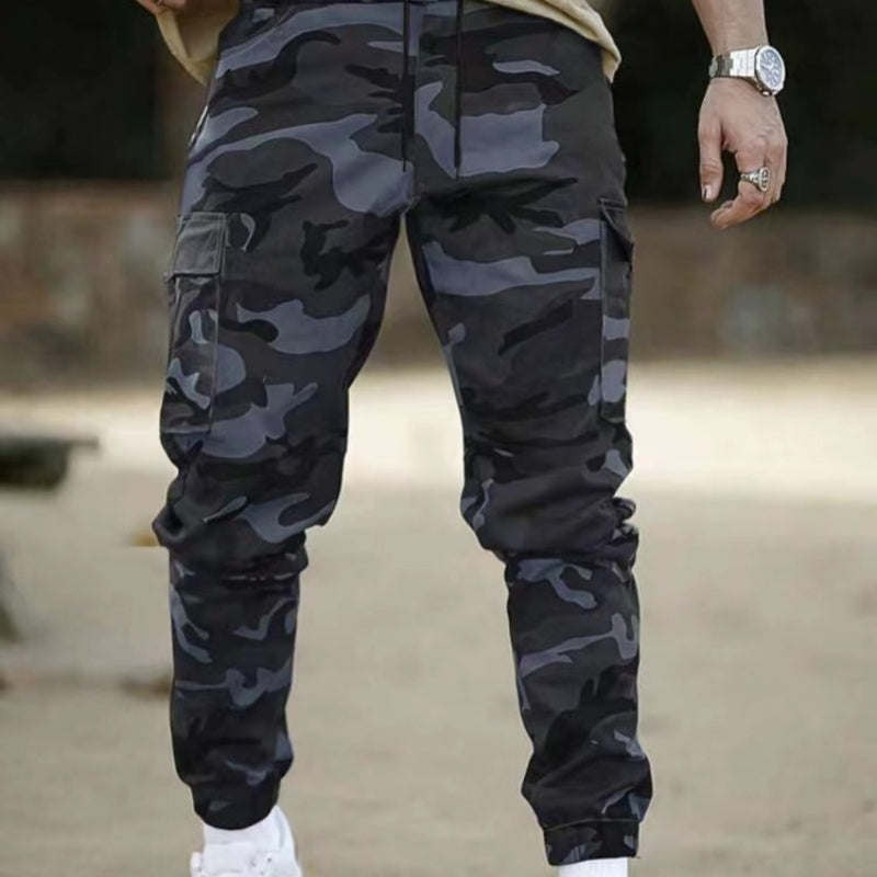 🛠️ 👖 Pantalones tácticos de trabajo resistentes: mezcla de nailon y algodón, muchos bolsillos funcionales, ideales para trabajar al aire libre 🌲