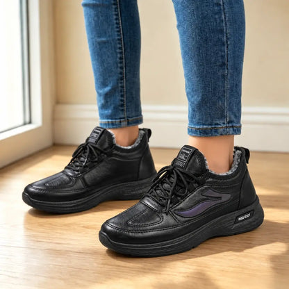 👞【39-45】Pánska športová zimná obuv, hrubá kožušinová podšívka, nepremokavý zvršok, odpružená protišmyková podrážka🥰