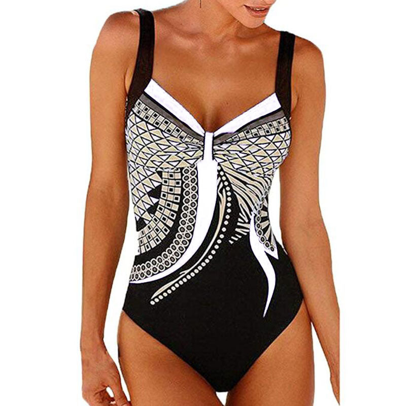 🩱🏊‍♀️【S-3XL】Výpredaj sezóny🏊‍♀️ Nové retro plavky 2026, vintage vzor, štýl bikiny