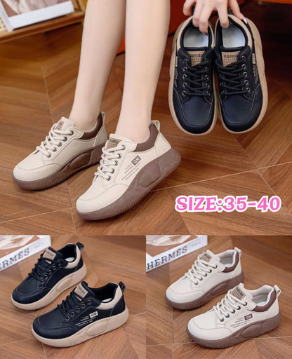【35-40】Zapatillas casuales modernas con suela gruesa, Modelo 2026
