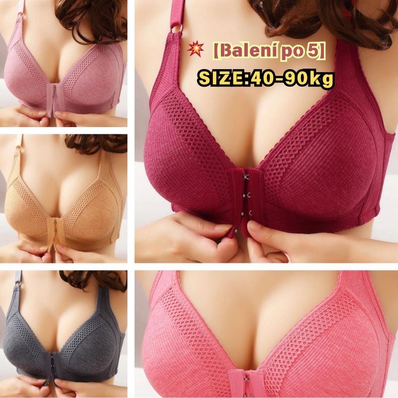 💥【Balení po 3】🔥❤️ Vysoce kvalitní bezešvá push-up podprsenka, módní a sexy, zabraňuje vypadávání --3939600