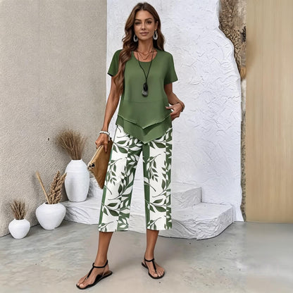【S-5XL】VERDALISSE | Set od 2 komada Fresh Breeze | Lagan i elegantan višebojni ljetni set
