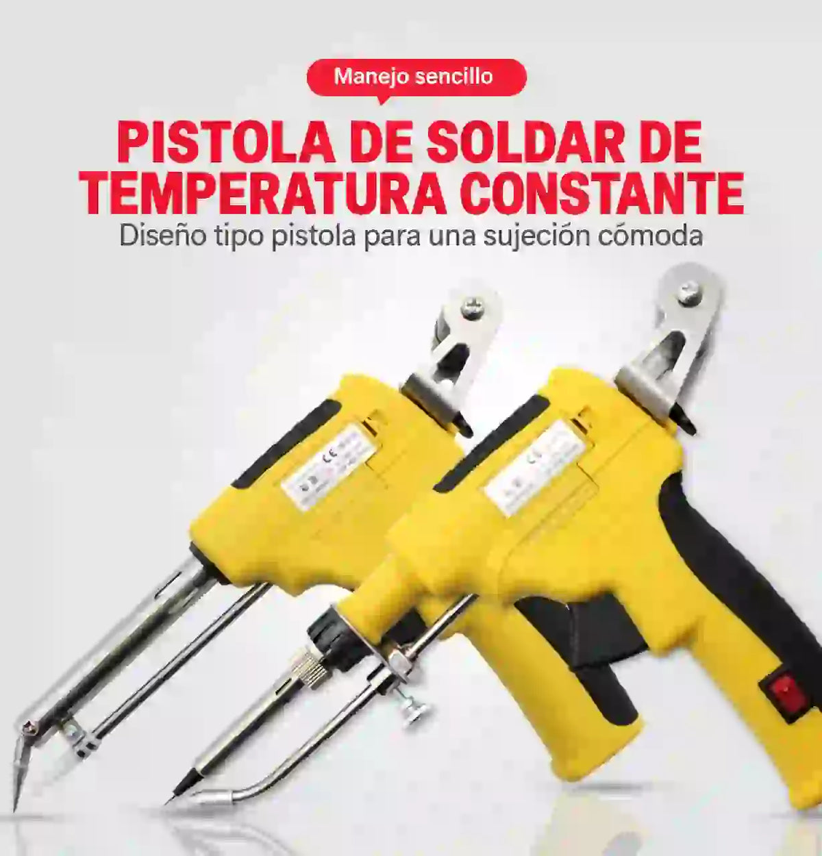 ⏳ Oferta especial por tiempo limitado ⌛ Soldador eléctrico de alto rendimiento 80W 🔥