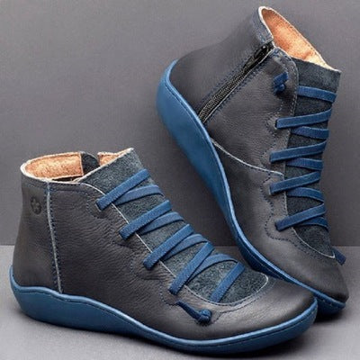 Nuevas zapatillas anchas de invierno para mujer 2026-botines casuales.