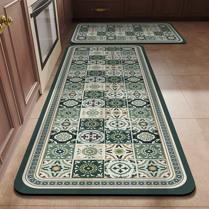 💥💥【Kupte 1 a dostanete 1 zdarma】【40*60+40*120cm】Protiskluzové a vysoce savé předložky do kuchyně a koupelny --3868757