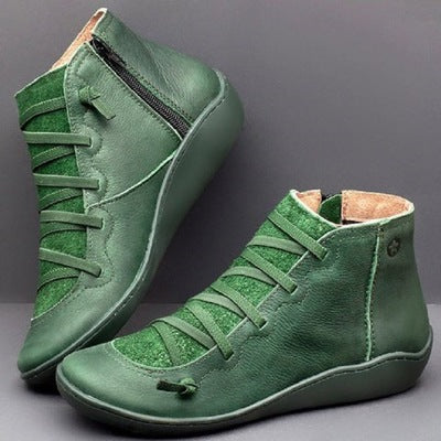 Nuevas zapatillas anchas de invierno para mujer 2026-botines casuales.