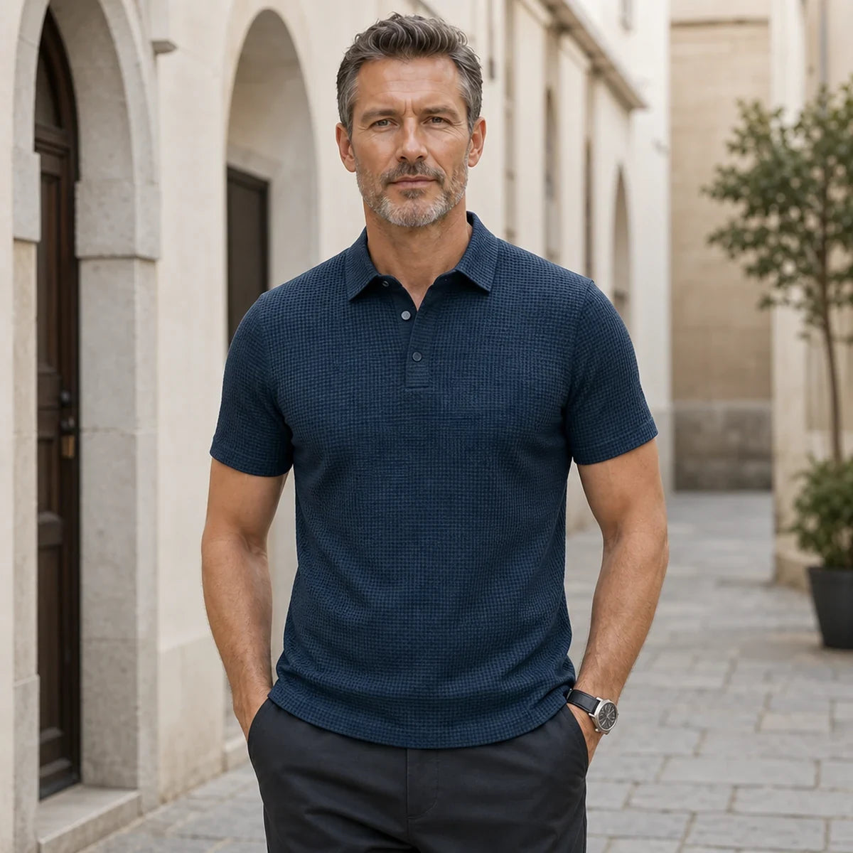 【M-5XL】Polo de verano para hombre ultra cómodo – Transpirable y cómodo