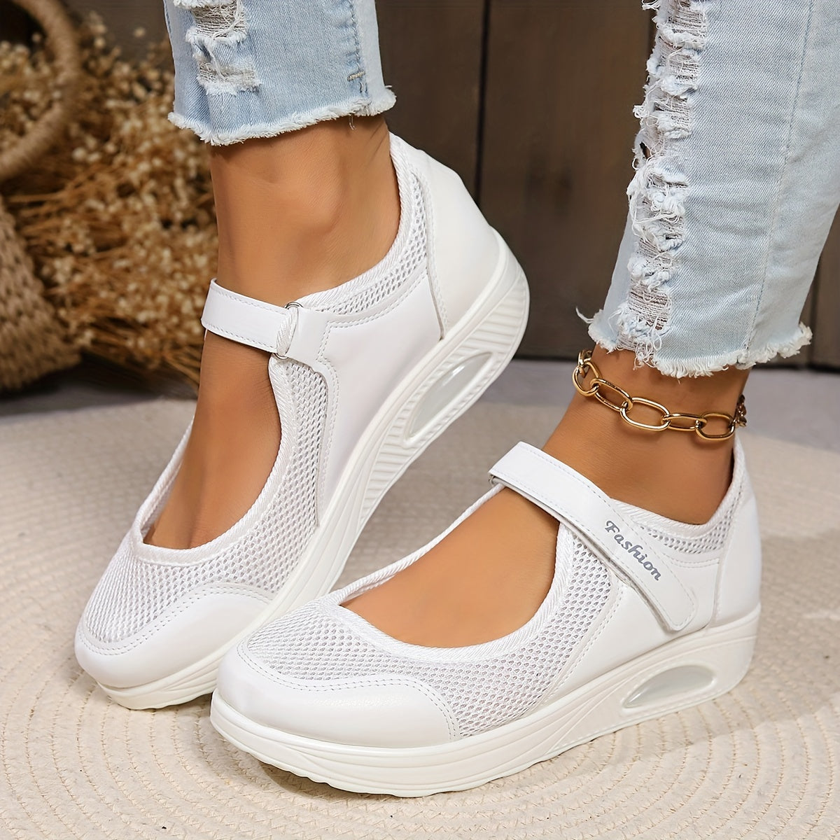 👟💨【Uvedení nového produktu za speciální cenu】【35-43】Nové pohodlné boty se síťovaným vzduchovým polštářem--3901370