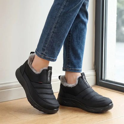 【35-41】Nové dámske zimné topánky – zateplené, hrubé, teplé, casual, snehule pre mamy