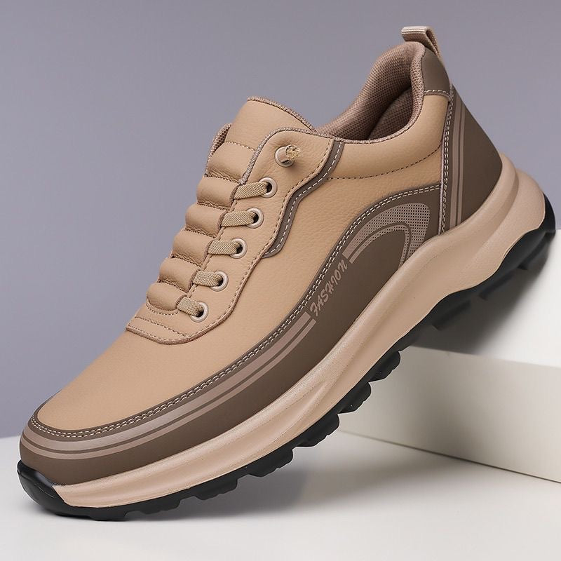 [39-45]👟Pantofi sport din piele rezistentă la apă și murdărie, cu talpă moale pentru confort maxim