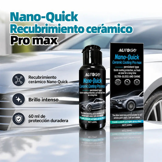 🚗✨ Recubrimiento nanocerámico de acción rápida para coches – Protección eficaz y duradera de la pintura