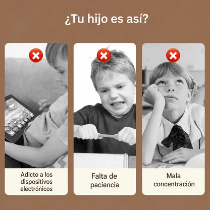 🧠【Juego de 3】Juguetes que mejoran la inteligencia y las capacidades cognitivas de los niños