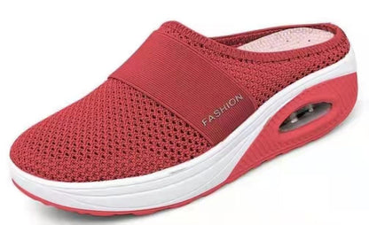 👡💨【Jarní novinka】【35-43】2025 Boty se vzduchovým polštářem s dutou síťovinou --3895234