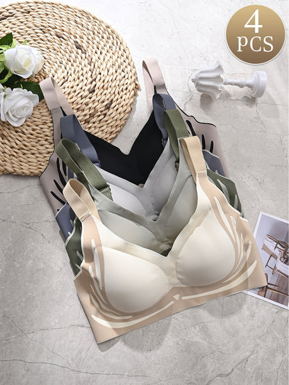 💥Kupte 1 a dostanete 1 zdarma 😍【Balení po 2】Bezdrátová podprsenka pro ženy, jednodílná❤️【40-85KG】--3946470