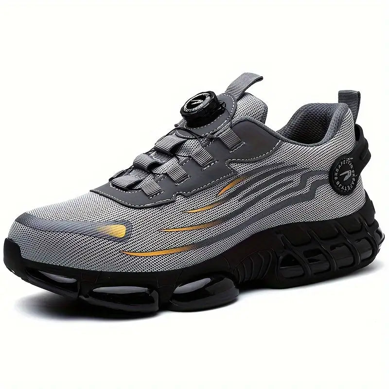 🥾🔥Buty robocze Knauf, odpowiednie do codziennego użytku, odporne na uderzenia i przebicia, ze stalowym noskiem, wygodne obuwie robocze, antypoślizgowe