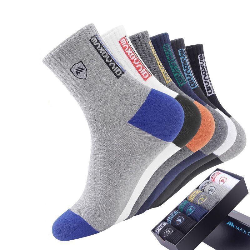 😍🧦【10 párů】2024 nových pánských bavlněných deodorantových ponožek absorbujících pot-3826932