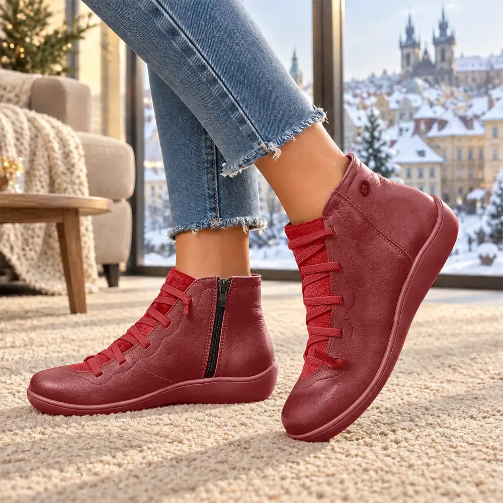 Nuevas zapatillas anchas de invierno para mujer 2026-botines casuales.