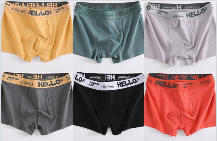 🔥【Speciální balíček】💥(6 položek) 【L-6XL】Pánský bavlněný boxer -- 3914315