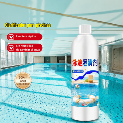 ⏰💦500 ml na fľašu🏊‍♂️ Čistič bazénov – Získajte čistú vodu v bazéne jednoducho už za pár hodín✨