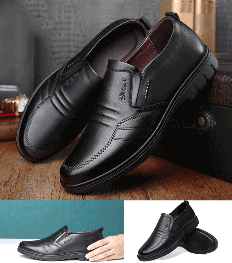 👞👞【39-44】Pánské kožené business boty pro volný čas.