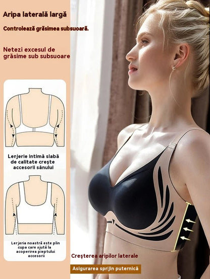 😍【Horký prodej】❤️【40-85 kg】 Jednodílná podprsenka bez kostic pro mujer, pohodlné a prodyšné, sbírá se