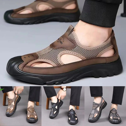 Rebajas de verano 【Tallas 38-46】Nuevas sandalias de hombre 2026 para el verano, ligeras, deportivas y de ocio, antideslizantes, perfectas para la playa.