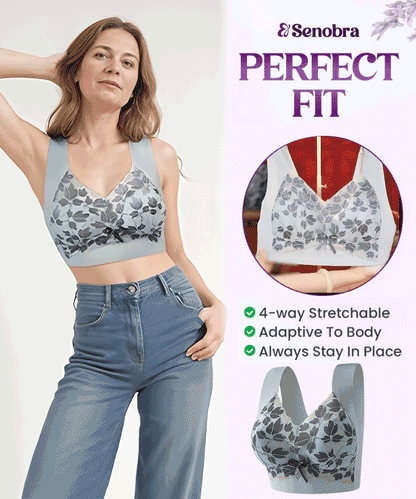 💌🌈【3 kusy】【M-4XL】Velká krajková podprsenka bez ocelových kroužků, luxusní, krásná záda, sexy, krásná záda