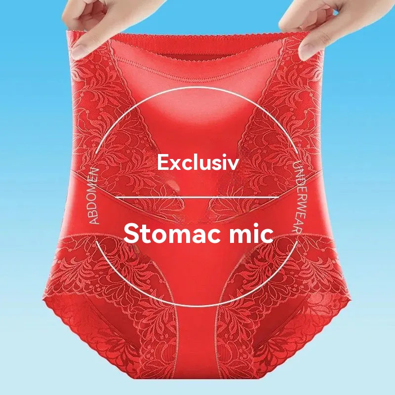 🩲🌷【M-3XL】Nové dámské kalhotky Tummy Control s vysokým pasem 2025 jsou přiléhavé, pohodlné, prodyšné a nejsou těsné