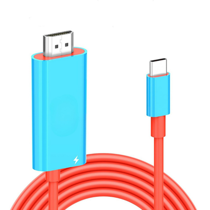 🔥 ¡OFERTA LIMITADA: 50 % de descuento! 🔥 Cable adaptador USB-C a HDMI compatible con Nintendo Switch