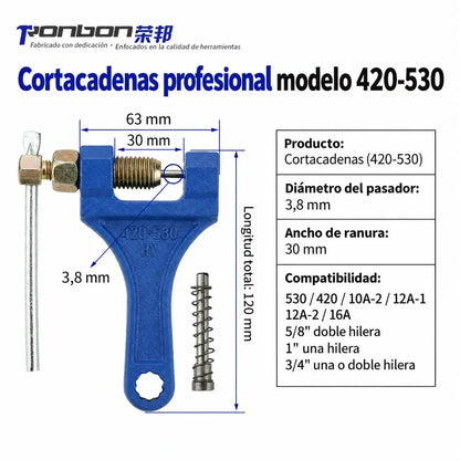 Herramienta universal para desmontar cadenas, extractor de cadenas