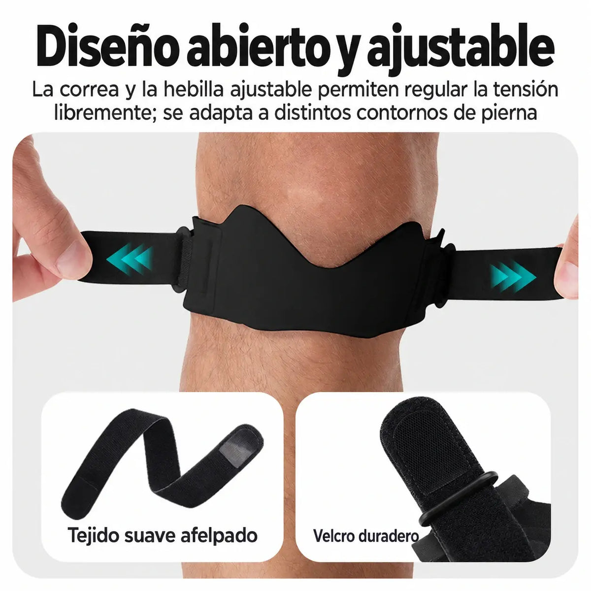 【1 pares (2 unidades)】🏃‍♀️ Rodillera deportiva con soporte cómodo y seguro