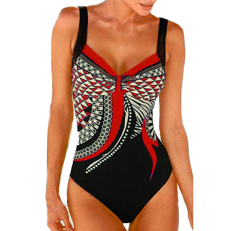 🩱🏊‍♀️【S-3XL】Výpredaj sezóny🏊‍♀️ Nové retro plavky 2026, vintage vzor, štýl bikiny