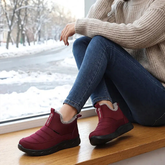 【35-41】Nové dámske zimné topánky – zateplené, hrubé, teplé, casual, snehule pre mamy