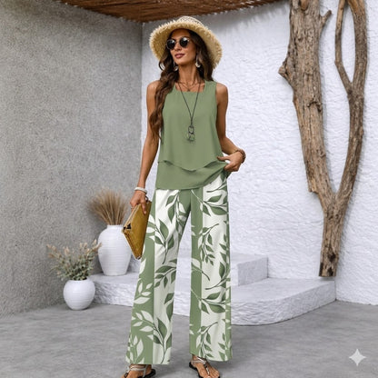 【S-3XL】VERDALISSE | 2-dielny komplet Fresco Brisa | Ľahký a elegantný viacfarebný letný set