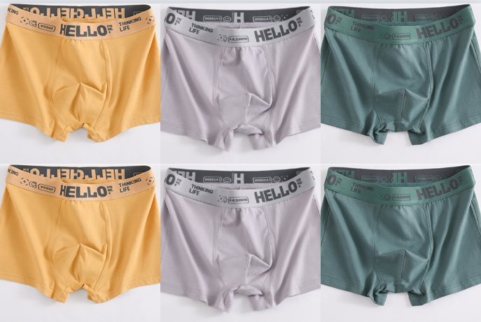 🔥【Speciální balíček】💥(6 položek) 【L-6XL】Pánský bavlněný boxer -- 3914315