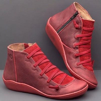 Nuevas zapatillas anchas de invierno para mujer 2026-botines casuales.